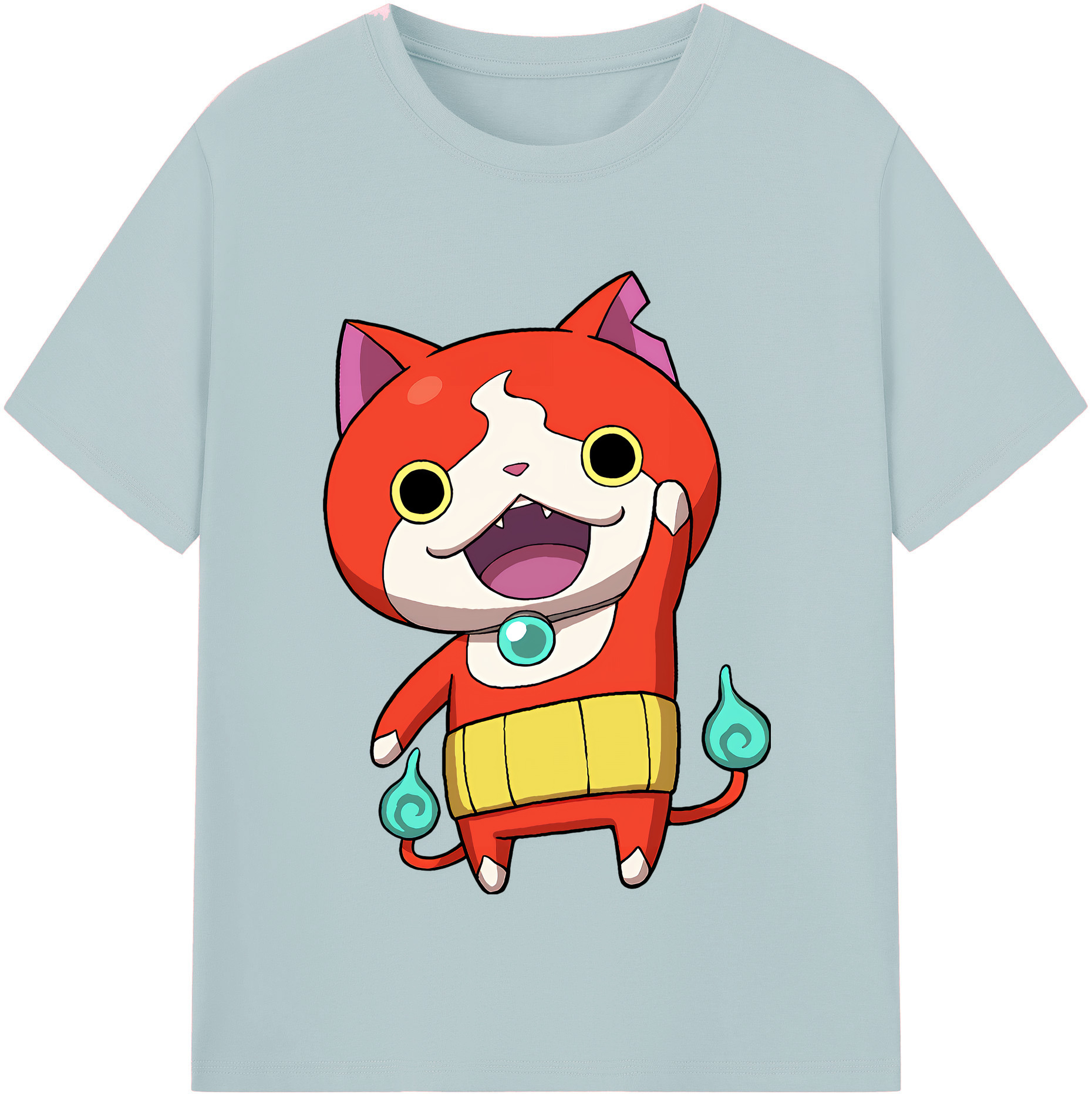 （画像用） 妖怪ウォッチ Yo-kai Watch 綿100％半袖Tシャツ（フロントプリント）